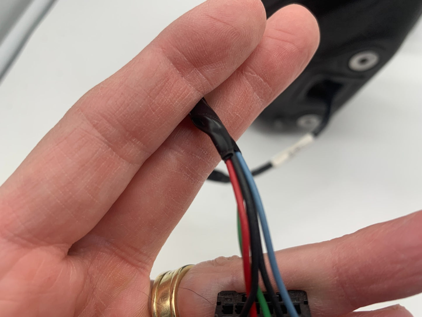 2018-2021 Chevrolet Traverse Passenger Power Door Mirror Black OEM A03B53030