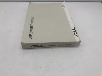 2015 Kia Soul Owners Manual OEM A02B08024