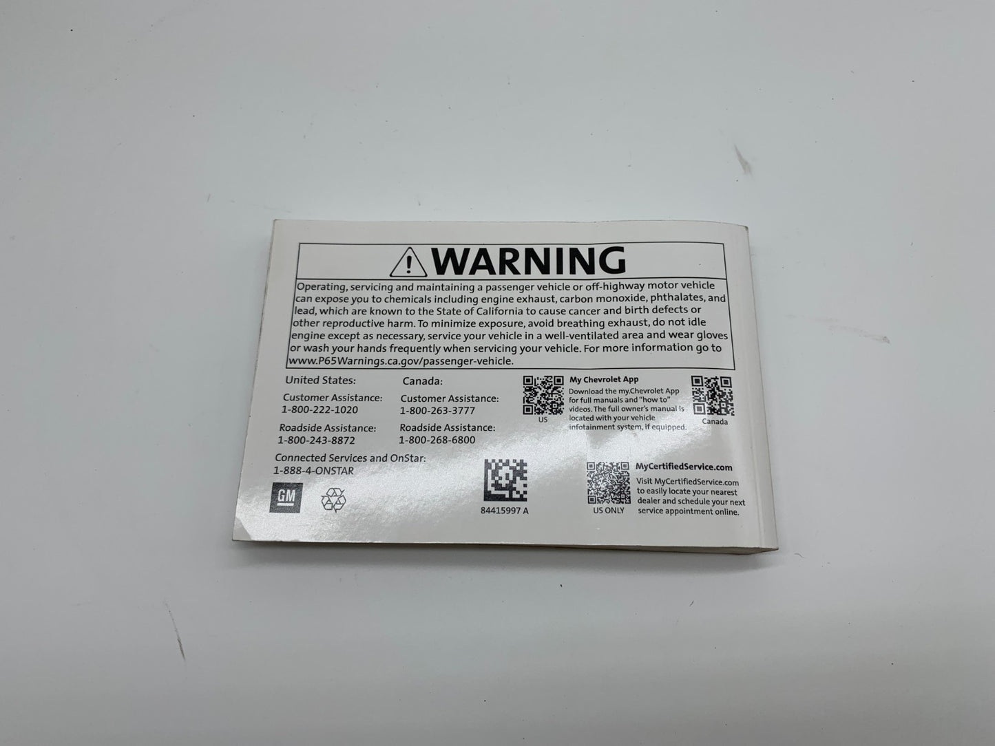 2021 Chevy Traverse Owners Manual OEM C03B54017