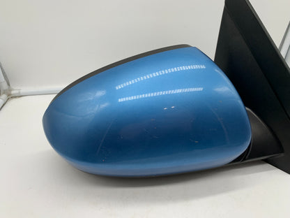 2016-2018 Hyundai Tucson Passenger Side View Power Door Mirror Blue OEM