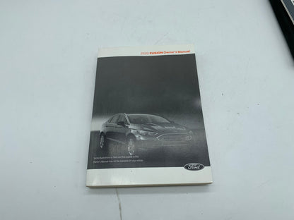2020 Ford Fusion Owners Manual OEM R01B13013