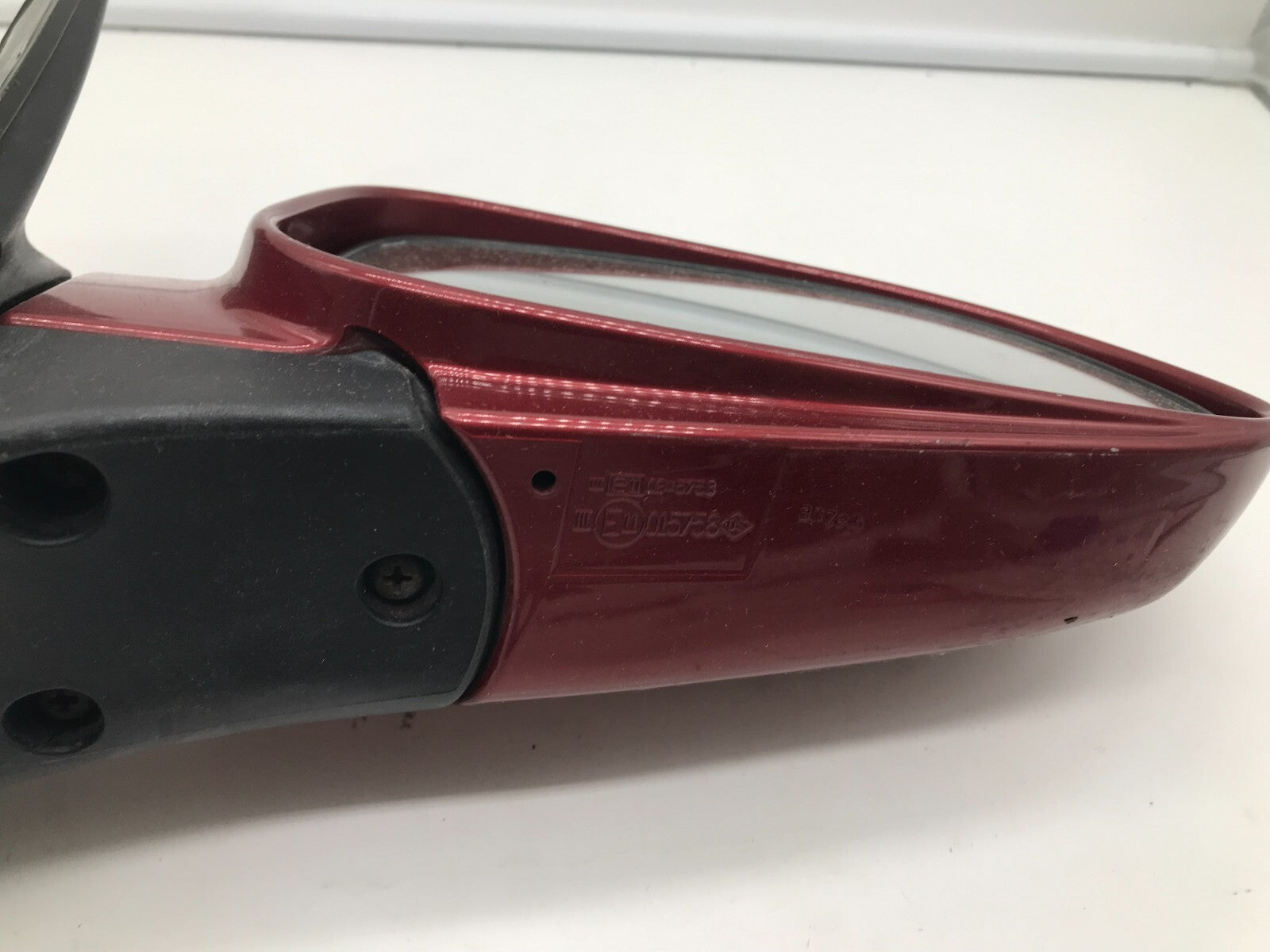 2004-2008 Suzuki Forenza Passenger Side View Power Door Mirror Red OEM C02B49019