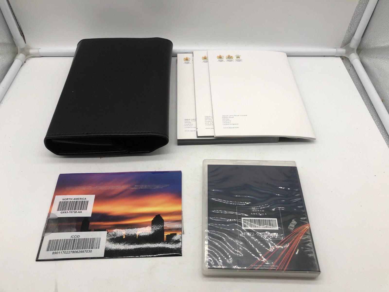 2016 Jaguar XF Owners Manual Handbook Set with Case OEM A02B15009