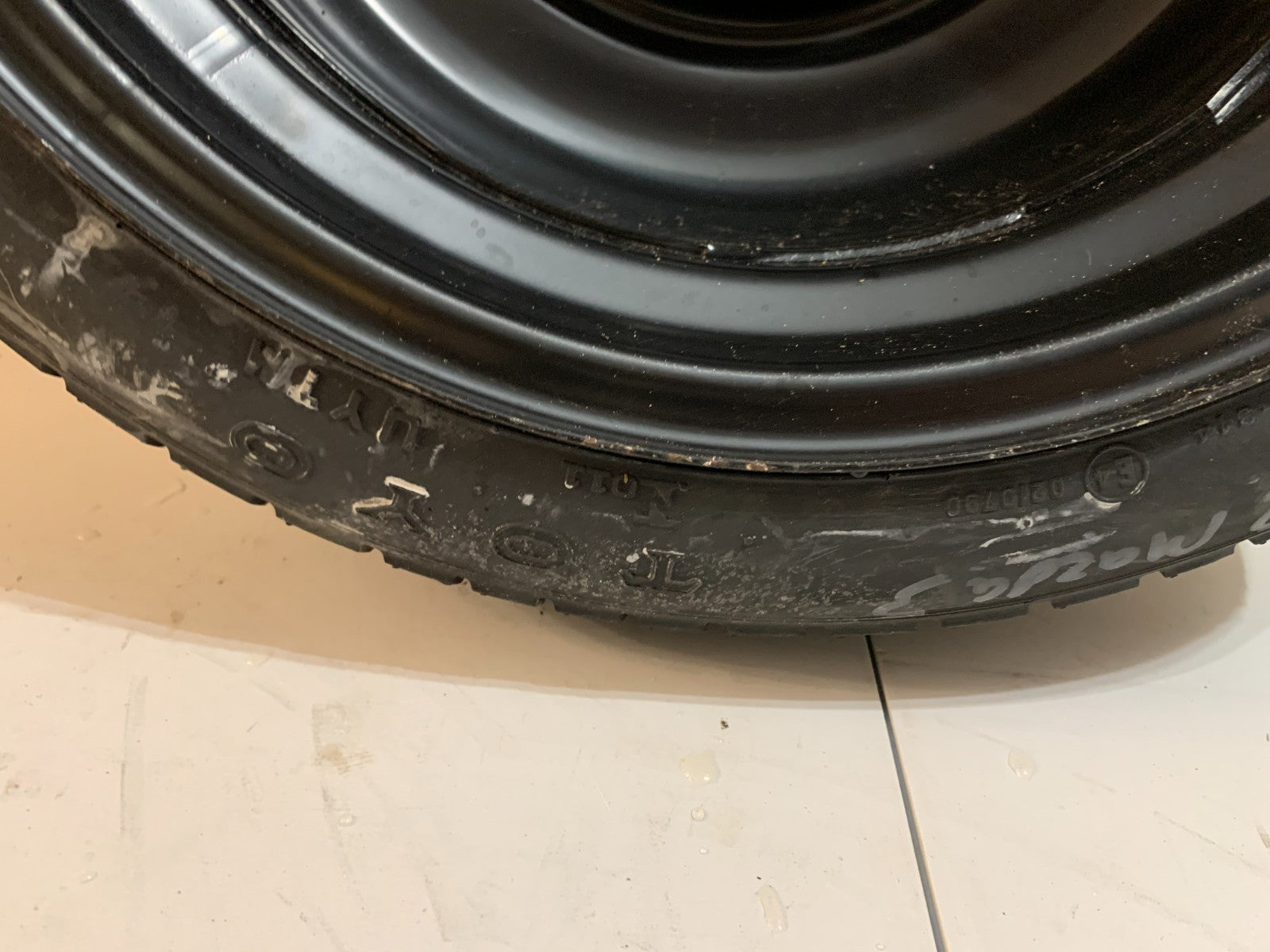 2010-2013 Mazda 3 Mazda3 15" Spare Tire Compact Donut T115/70D15