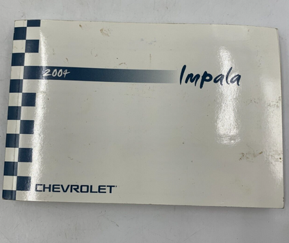 2004 Chevrolet Impala Owners Manual OEM D01B17056
