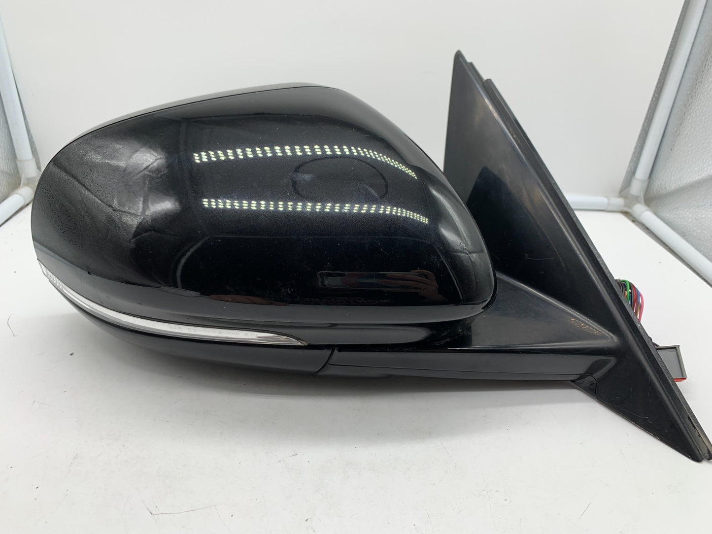 2016-2020 Jaguar XF Passenger Side View Power Door Mirror Black OEM Blind Spot