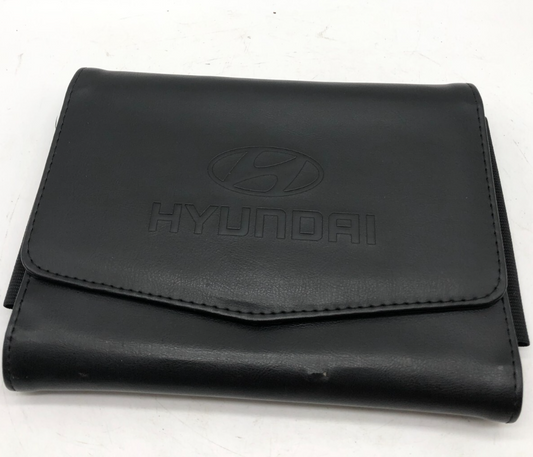 Hyundai Owners Manual Case Only OEM R01B51009