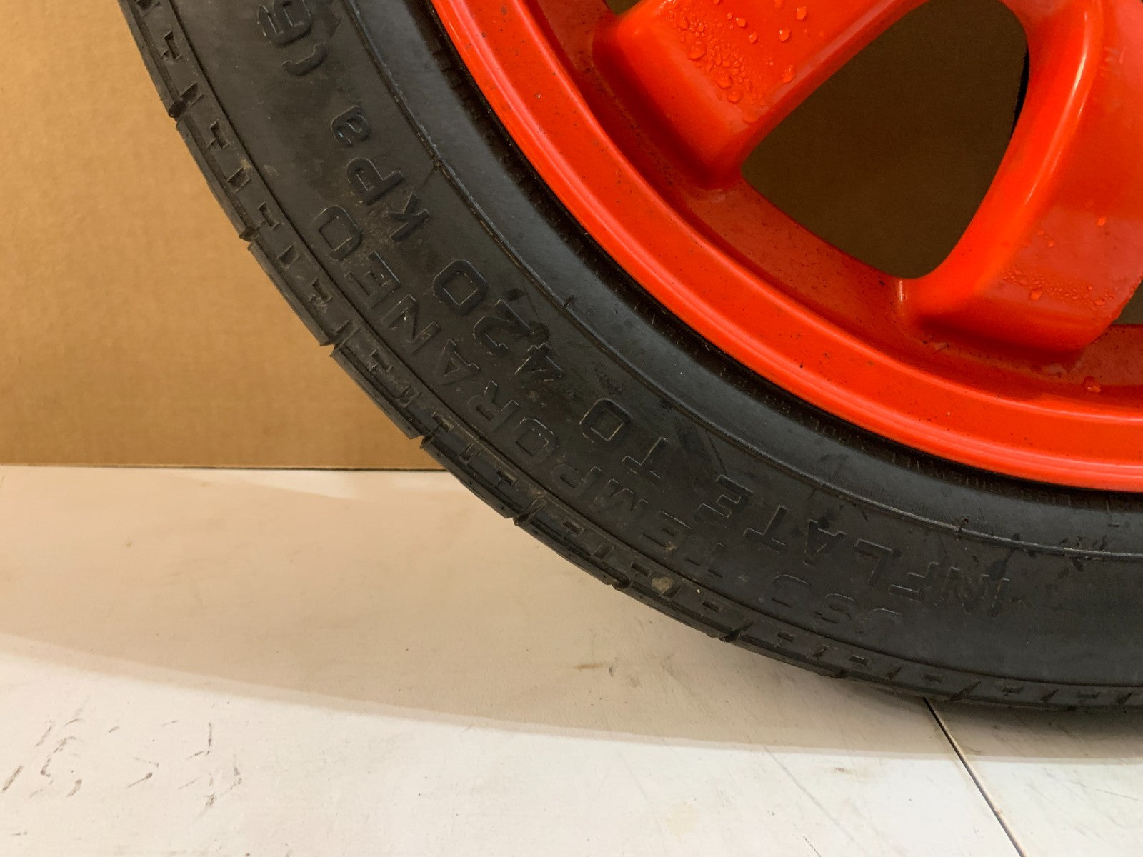 2010-2022 Jaguar XJ 18" Spare Tire Compact Donut T135/80R18