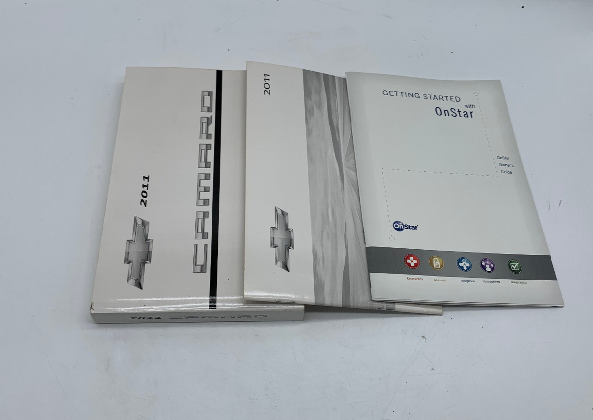 2011 Chevrolet Camaro Owners Manual Set OEM R01B02029