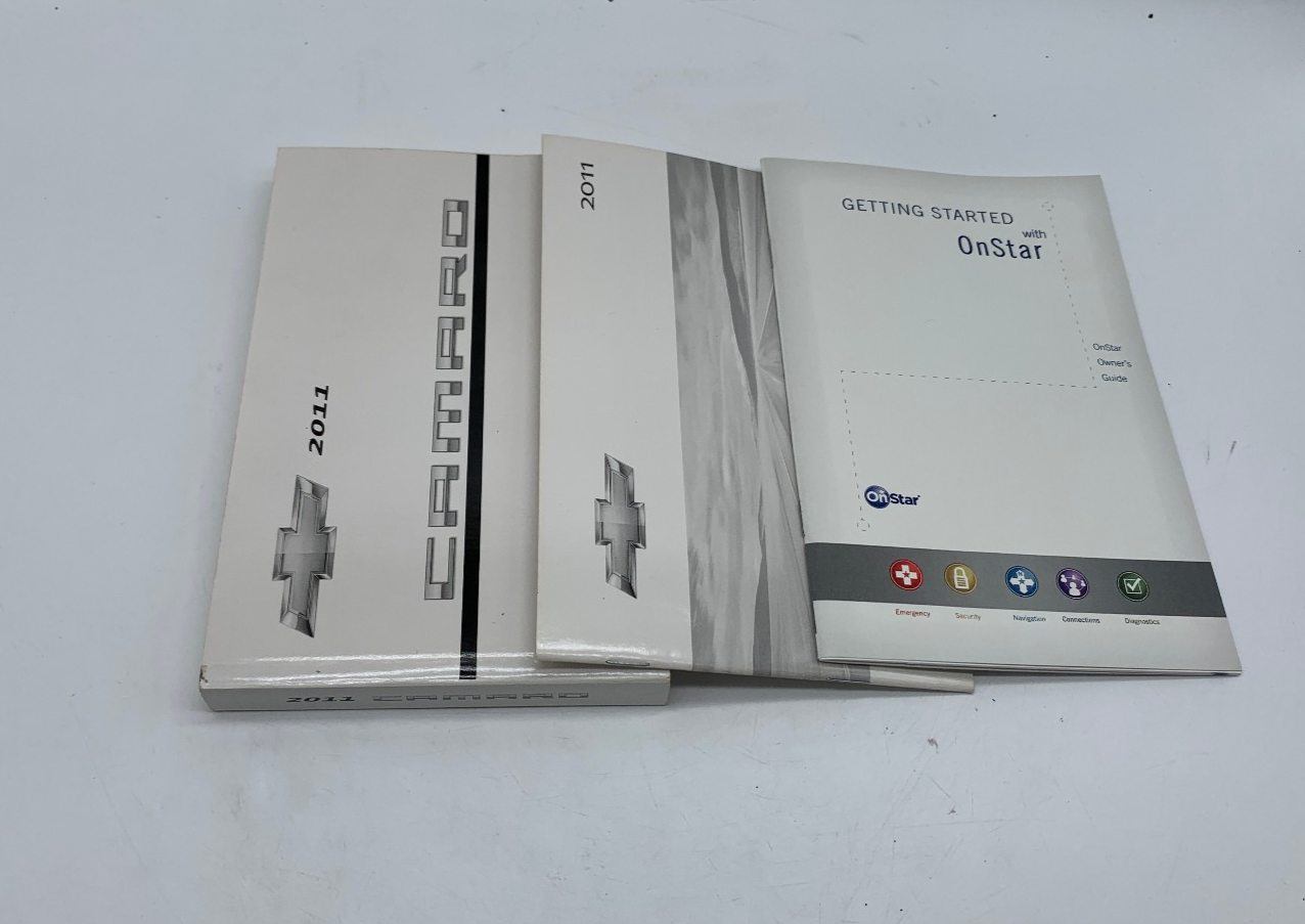2011 Chevrolet Camaro Owners Manual Set OEM R01B02029
