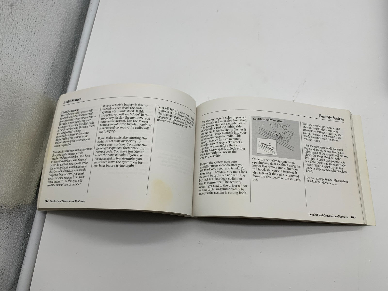 2000 Acura TL Owners Manual Set with Case OEM