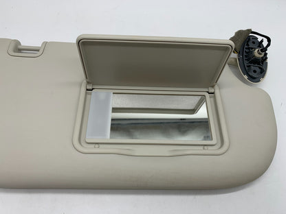 2013-2019 Ford Escape Passenger Sun Visor Ivory Illuminated OEM D01B10039