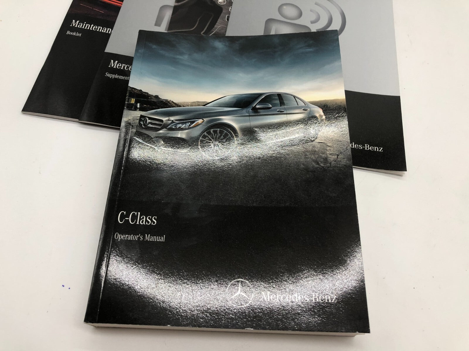 2016-2018 Mercedes-Benz CLass C-Lass Owners Manual Set with Case OEM B04B14051