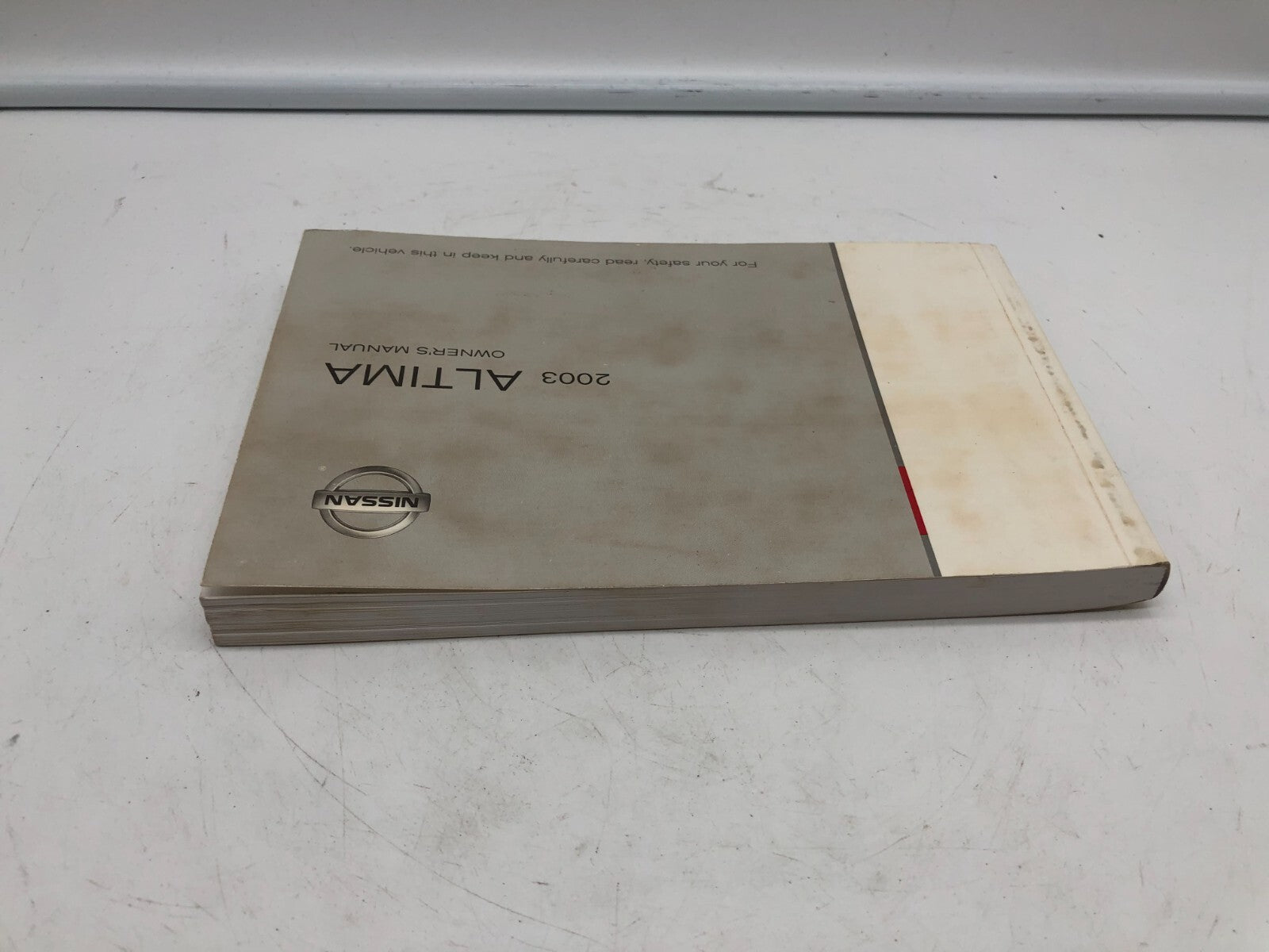 2003 Nissan Altima Owners Manual OEM B02B48006