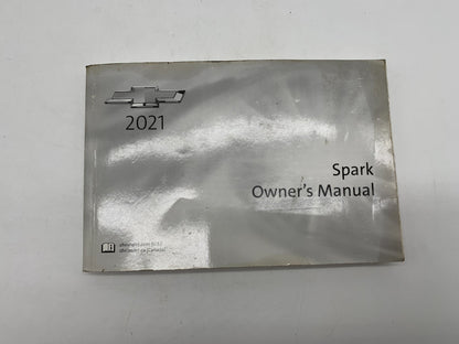2021 Chevrolet Spark Owners Manual Set OEM B03B19007