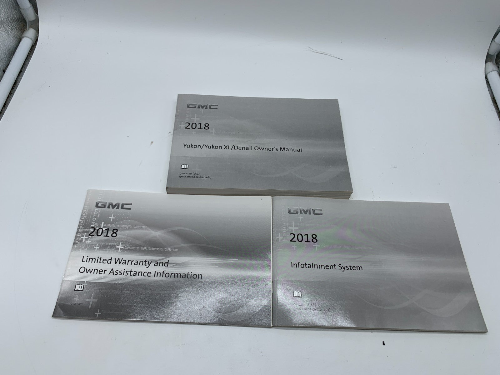 2018 GMC Yukon Yukon XL Denali Owners Manual Set OEM A02B50047