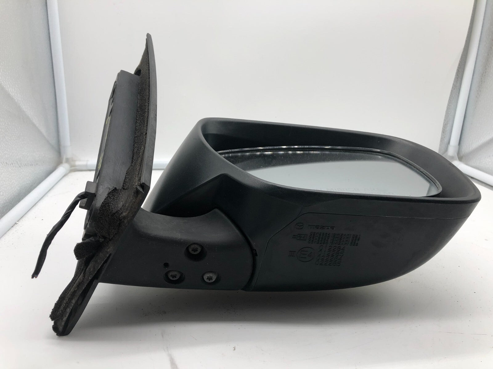 2010-2012 Mazda CX-7 Passenger Side View Power Door Mirror White OEM C04B36020