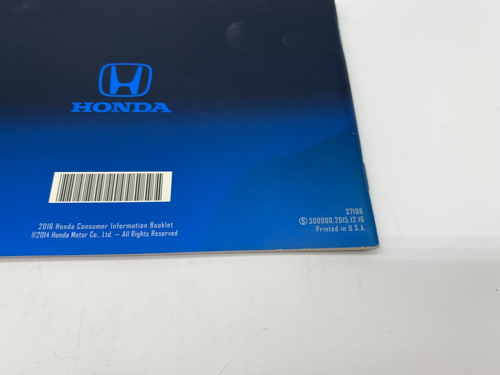 2016 Honda Odyssey Owners Manual Set with Case OEM