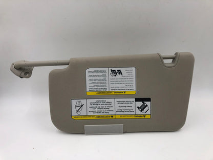 2014-2017 Nissan Rogue Passenger Sun Visor Gray Illuminated OEM C03B09085