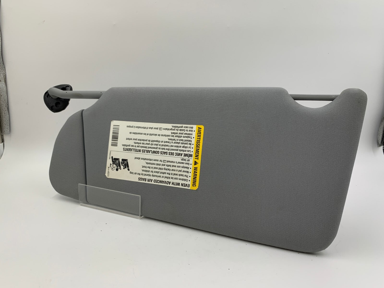 2005-2009 Buick Lacrosse Passenger Sun Visor Gray OEM D02B55032