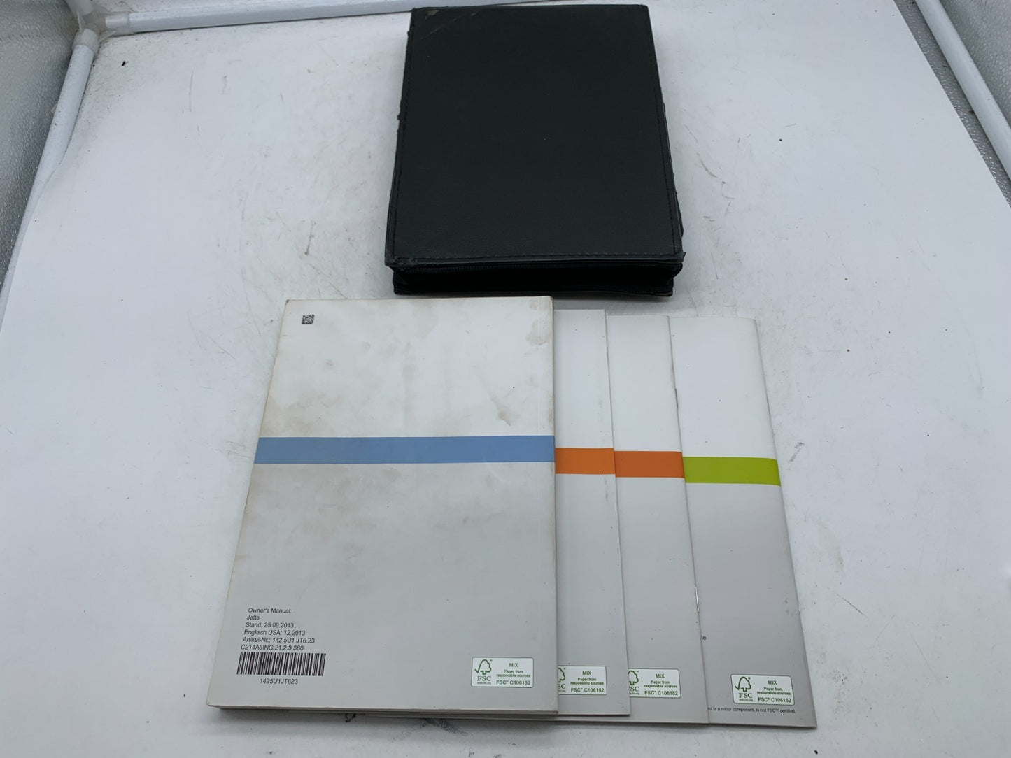 2014 Volkswagen Jetta GTI Owners Manual Set with Case OEM B03B39007