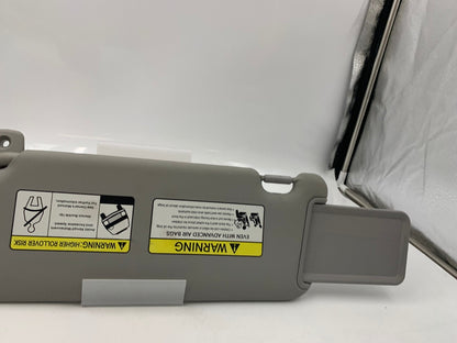 2011-2016 Kia Sportage Passenger Sun Visor Gray OEM D01B59009