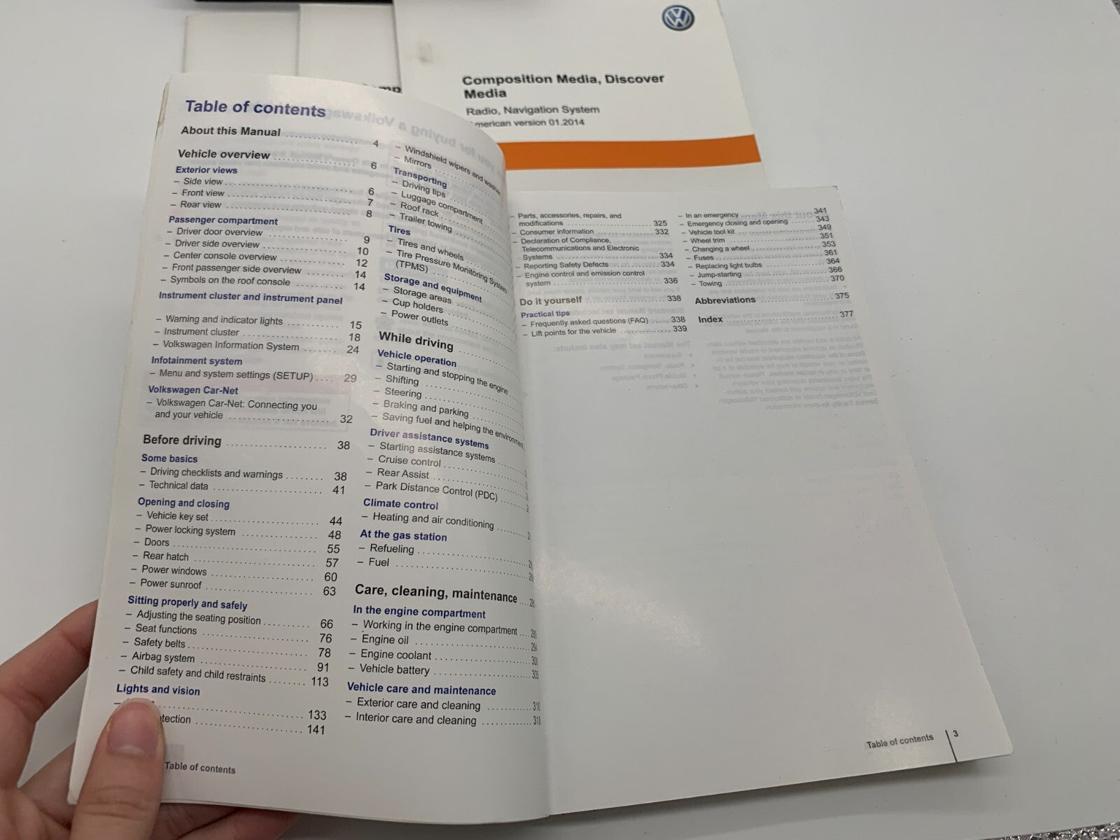 2015 Volkswagen Jetta Owners Manual Set with Case OEM D03B10002