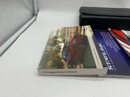 2019 Subaru Impreza Owners Manual Set with Case OEM D01B41075