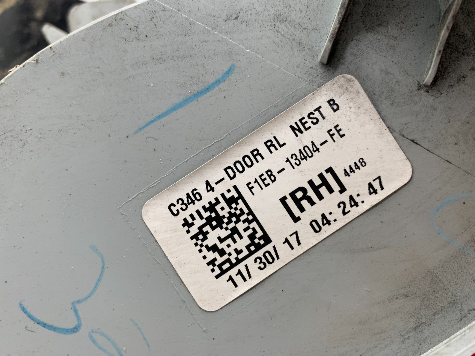 2015-2018 Ford Focus Sedan Driver Side Tail Light Taillight OEM B03B56034