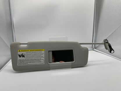 2009-2012 Audi A4 Passenger Sun Visor Sunvisor Gray Illuminated OEM