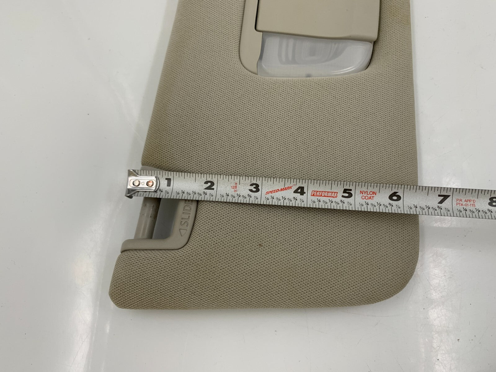 2015-2022 Subaru Legacy Passenger Sun Visor Beige Illuminated OEM D03B23052