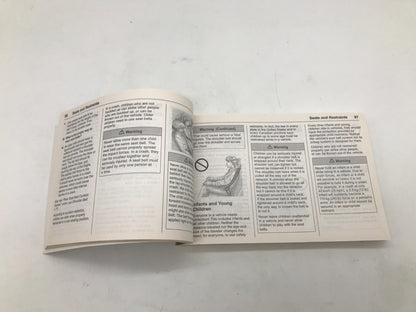 2018 Chevy Traverse Owners Manual OEM D04B24058