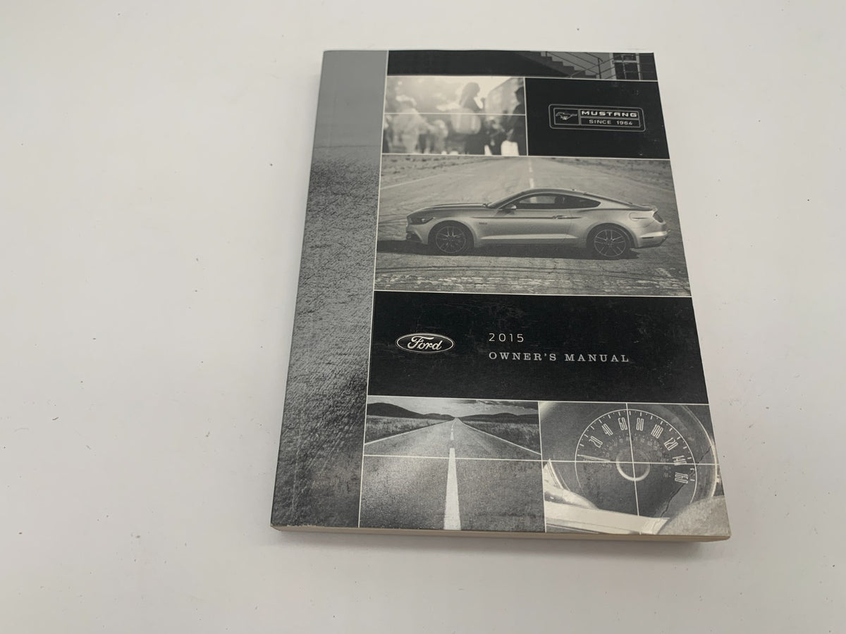 2015 Ford Mustang Owners Manual Set with Case OEM R01B05027