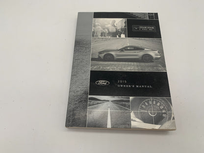 2015 Ford Mustang Owners Manual Set with Case OEM R01B05027
