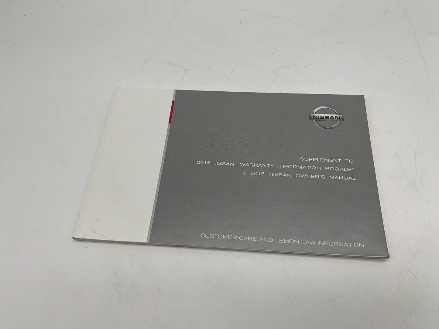 2015 Nissan Sentra Owners Manual Set with Case OEM R01B50023