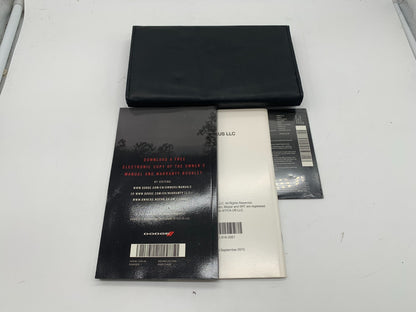 2016 Dodge Charger Owners Manual Set with Case OEM C02B12035