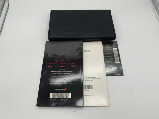 2016 Dodge Charger Owners Manual Set with Case OEM C02B12035