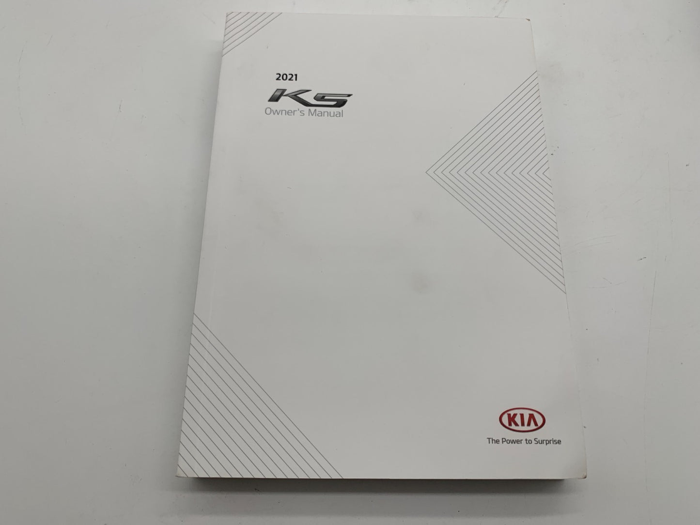 2021 Kia K5 Owners Manual Set with Case OEM C01B39003