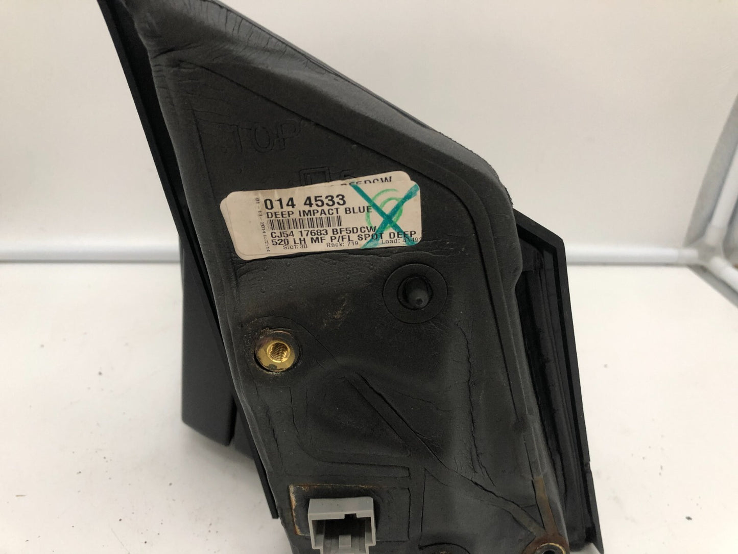 2013-2016 Ford Escape Driver Side View Power Door Mirror Blue OEM D01B31047