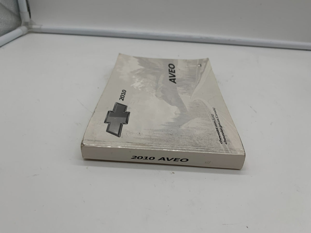 2010 Chevrolet Aveo Owners Manual OEM R01B12021