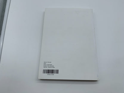 2019 Volkswagen Atlas Owners Manual Set with Case OEM A02B31010