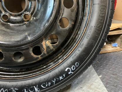 2015-2017 Chrysler 200 17" Emergency Spare Tire Compact Donut T145/70R17