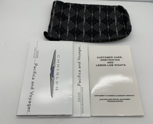 2020 Chrysler Voyager Owners Manual Set with Case OEM
