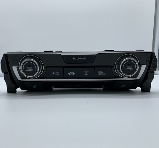 2016-2018 Honda Civic AC Heater Climate Control Unit OEM B01B55002
