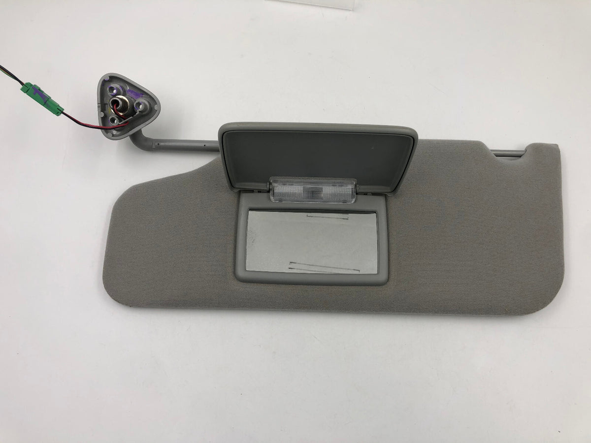 2005-2007 Ford Freestyle Driver Sun Visor Gray Illuminated OEM D04B28004