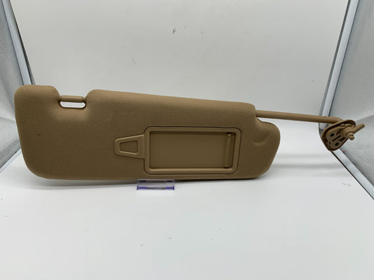 2011-2015 Hyundai Sonata Passenger Sun Visor Tan Illuminated OEM B02B09089