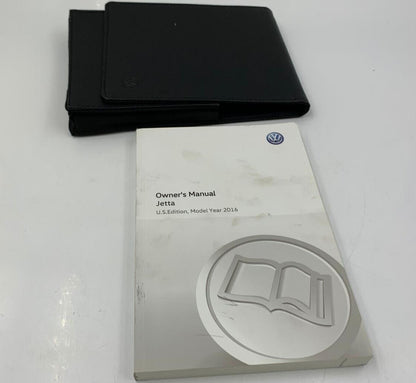 2016 Volkswagen Jetta Owners Manual Set with Case OEM D01B09010