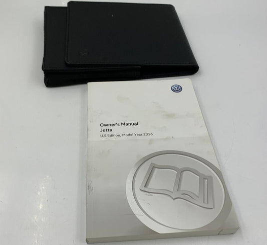 2016 Volkswagen Jetta Owners Manual Set with Case OEM D01B09010