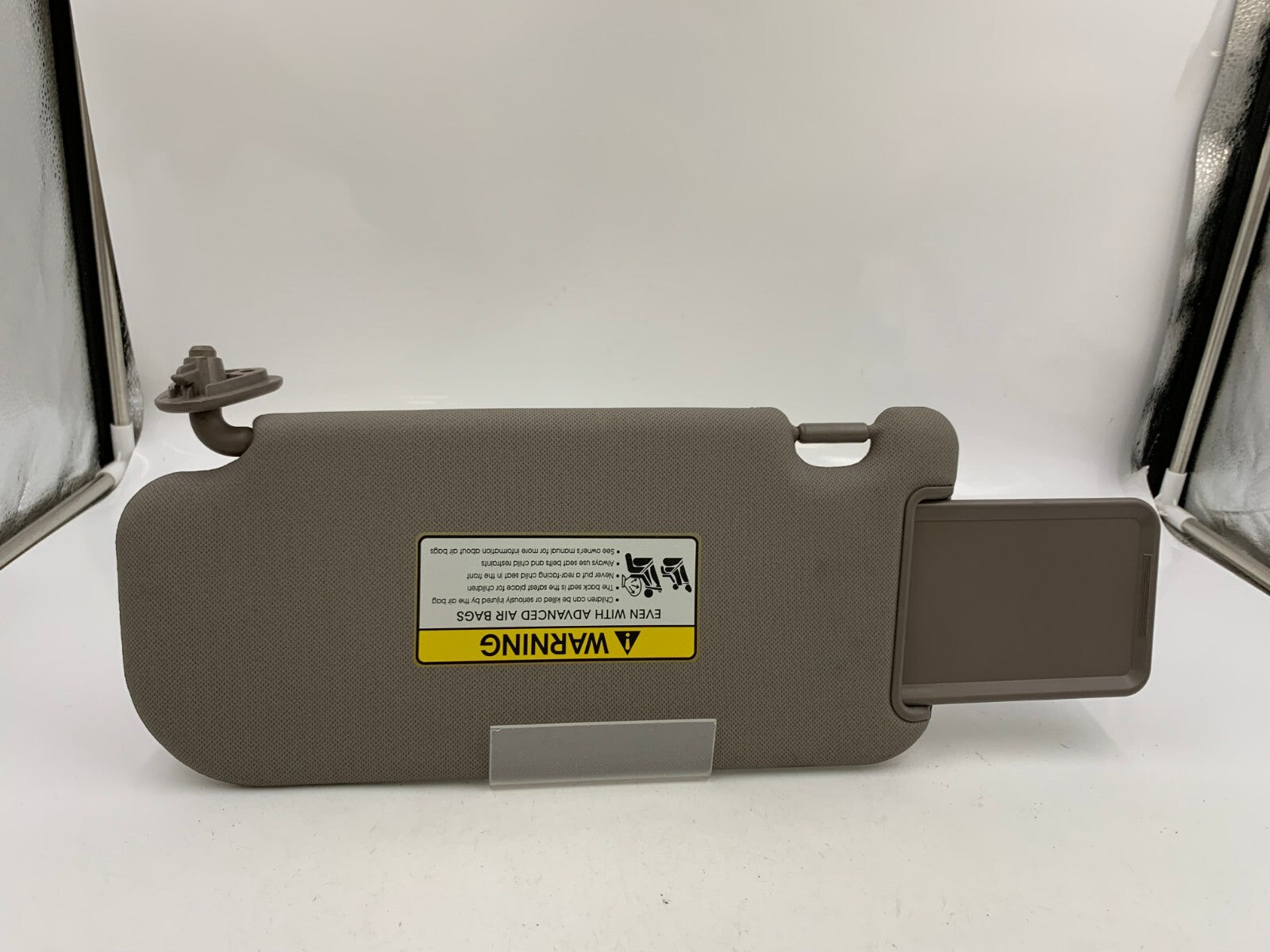 2010-2015 Hyundai Tucson Passenger Sun Visor Gray OEM A01B47012