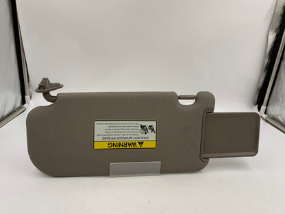 2010-2015 Hyundai Tucson Passenger Sun Visor Gray OEM A01B47012